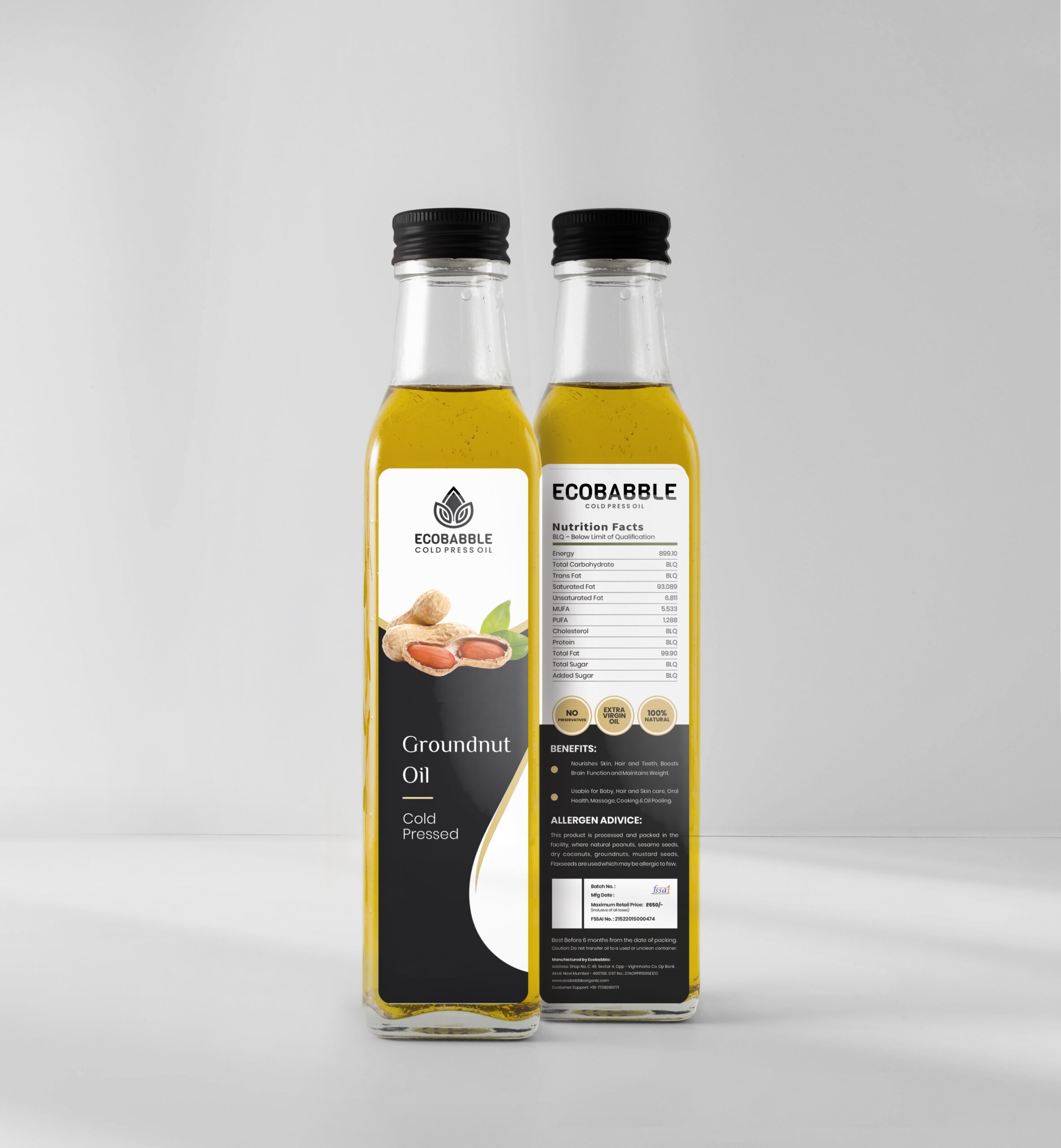 GROUNDNUT Oil by Dr Shital